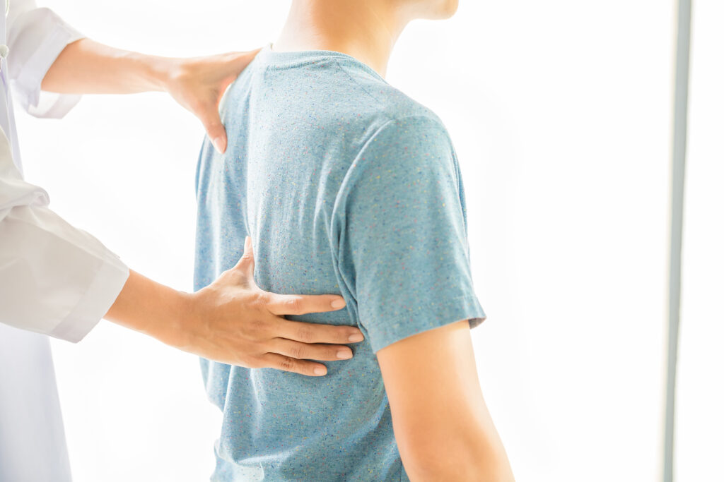 examen de columna
zona lumbar